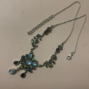 Multi gemstone necklace